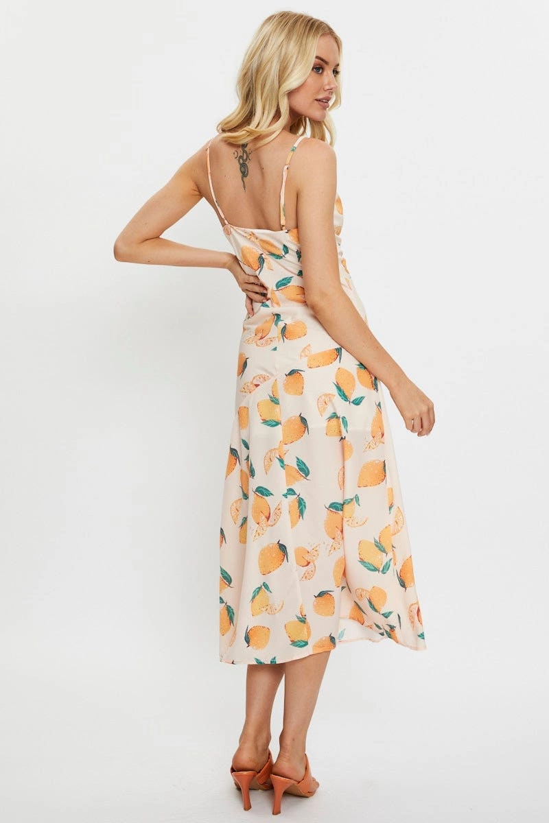 Print Slip Dress