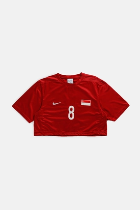 Rework Crop Singapore Soccer Jersey - M