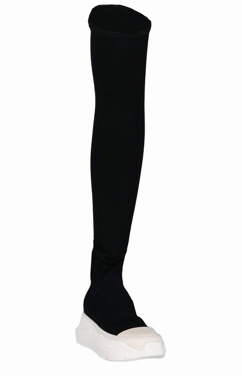 Rick Owens DRKSHDW Abstract Stocking Round Toe Sock Boots
