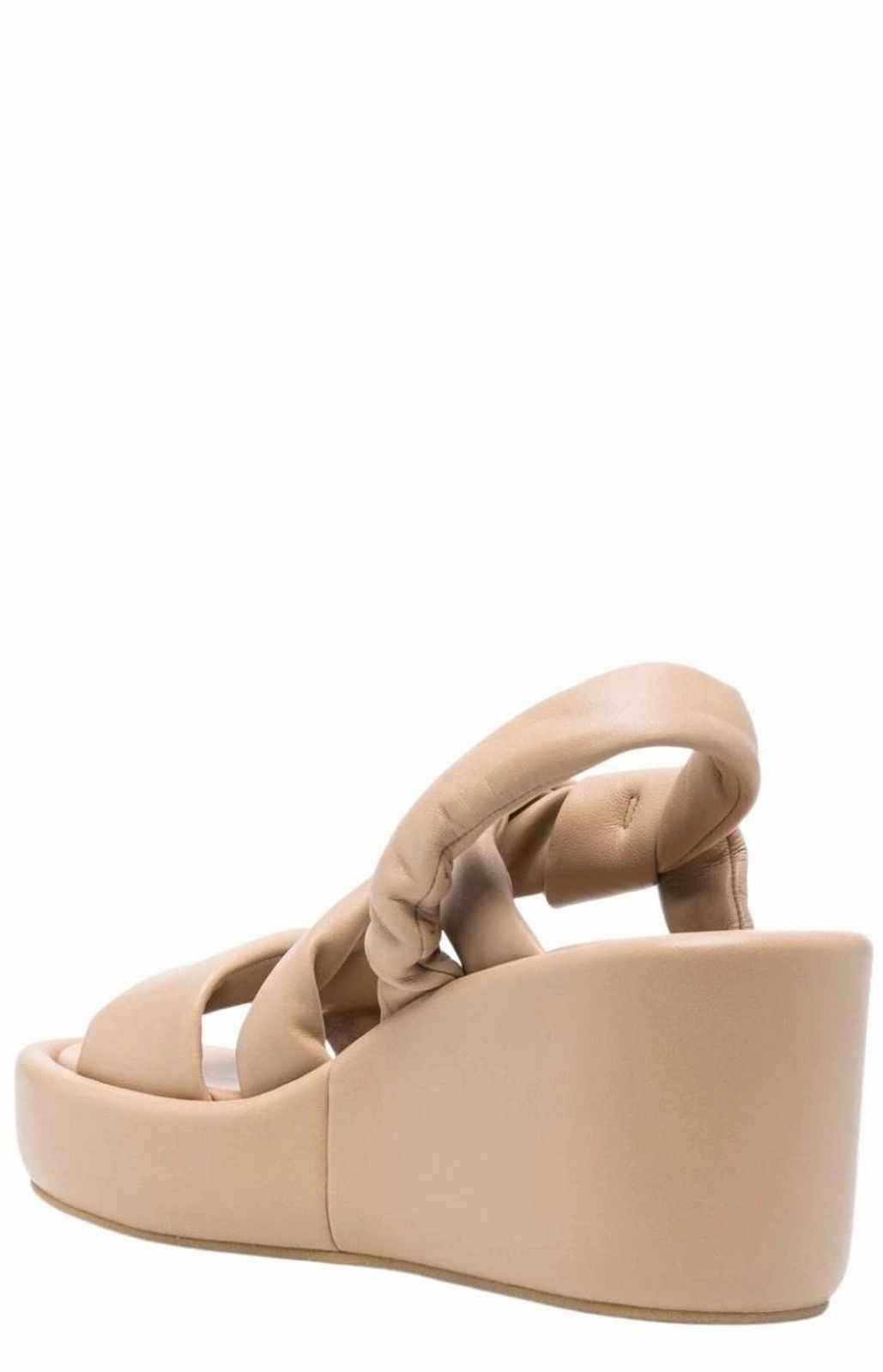 Robert Clergerie Destiny Elasticated Slingback Strap Wedge Sandals