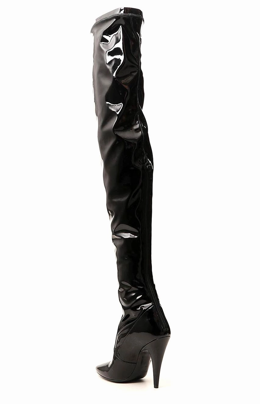 Saint Laurent Aylah Over-The-Knee Boots