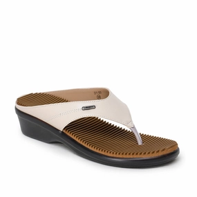 Senorita Casual (Beige) Slipper For Women D1-50 By Liberty