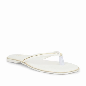 Senorita Casual White Slippers For Women PPU-3 By Liberty