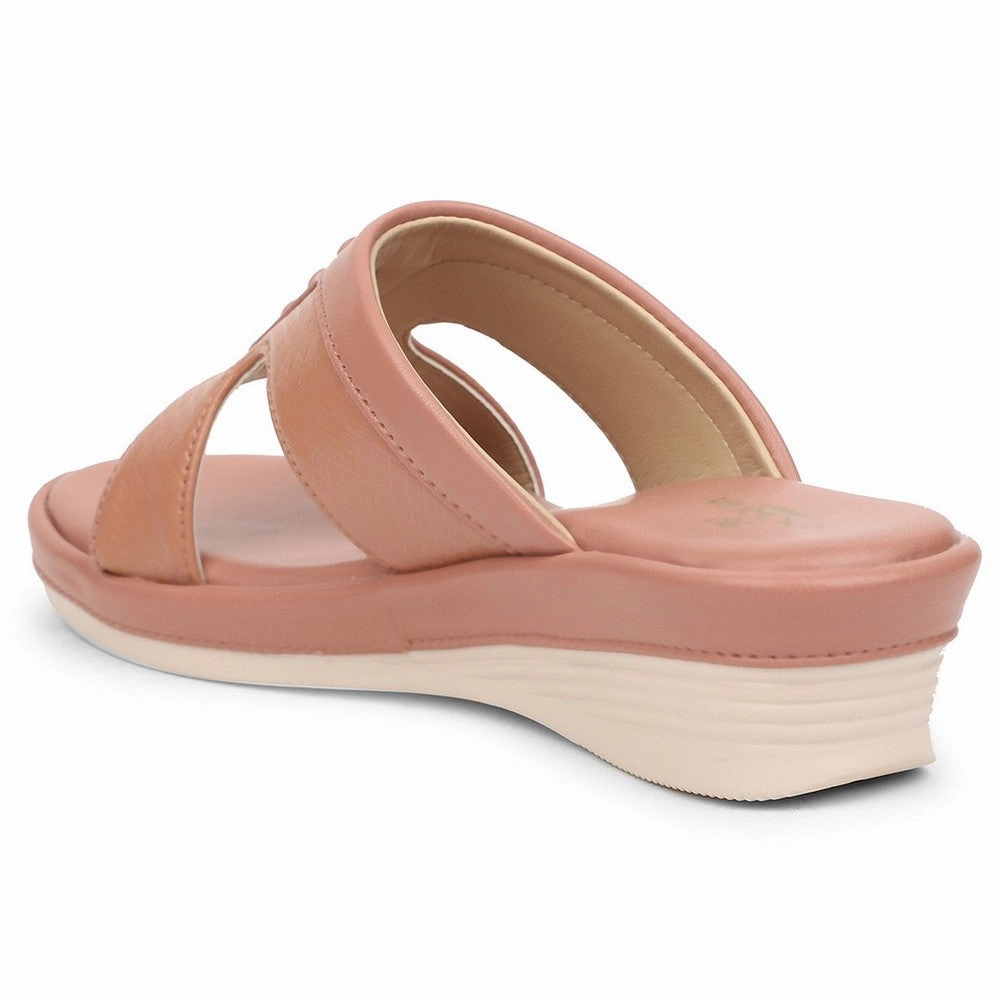 Senorita Peach Casual Slipper For Women SGL-2 By Liberty