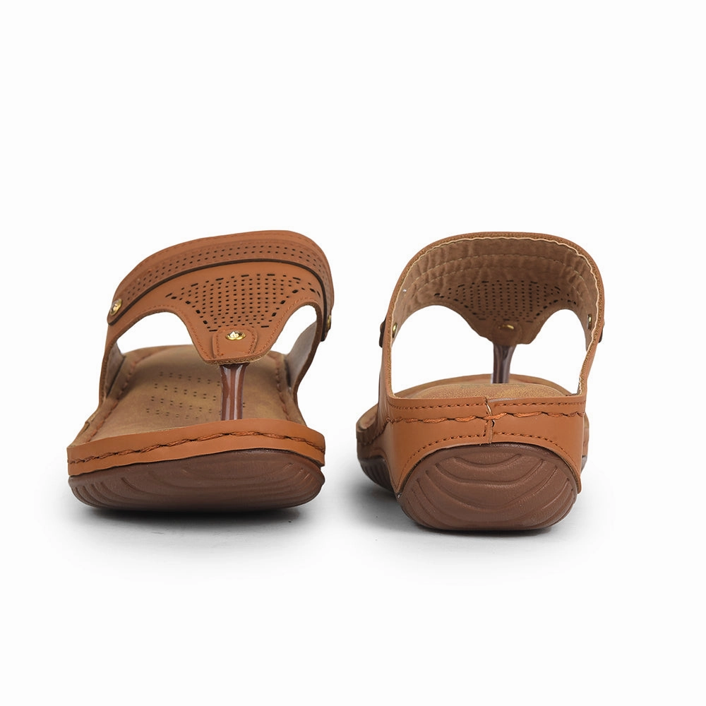 Senorita Tan Casual Slipper For Women S624-09 By Liberty