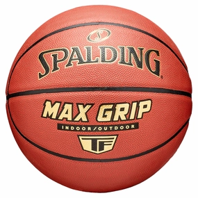Spalding 77123T Max Grip TF Indoor-Outdoor Basketball 29.5 In.