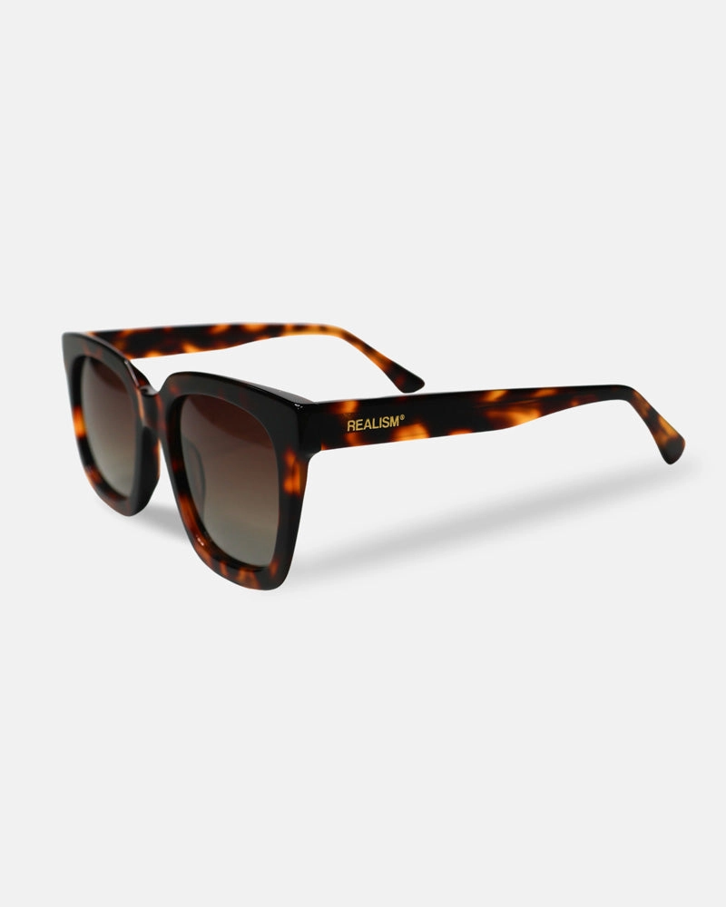SSS MONACO LOGO SUNGLASSES TORTOISE