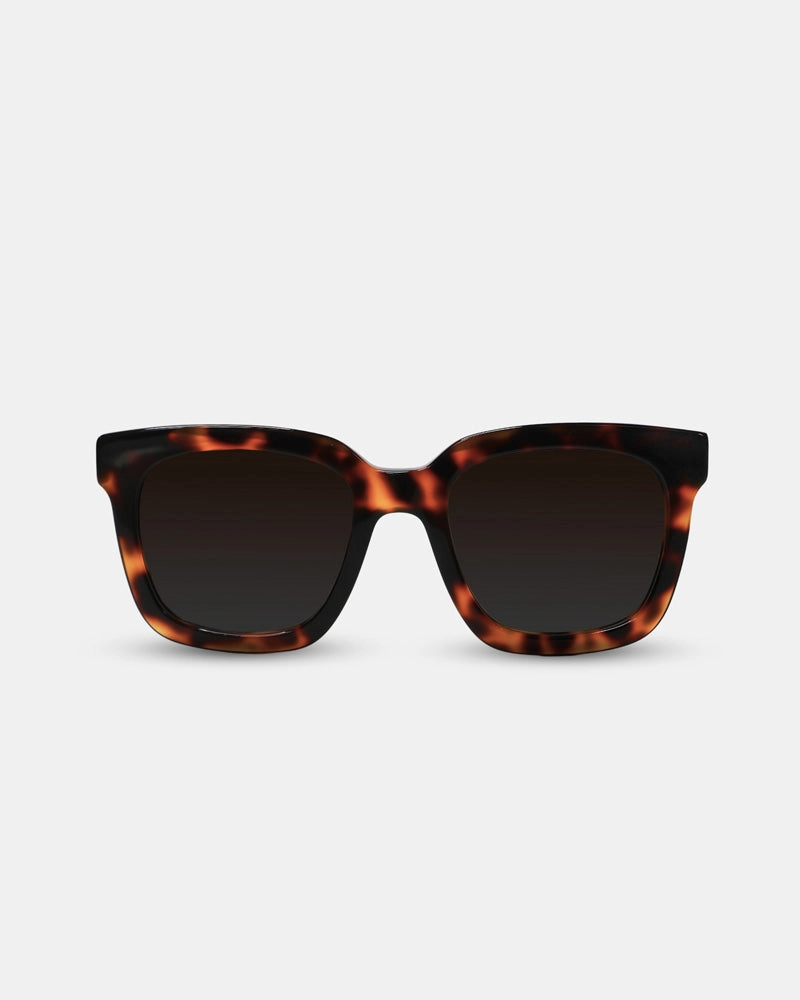 SSS MONACO LOGO SUNGLASSES TORTOISE