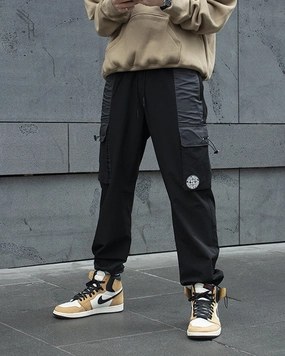 SSS NOTHING DOING PANTS DARK SATIN