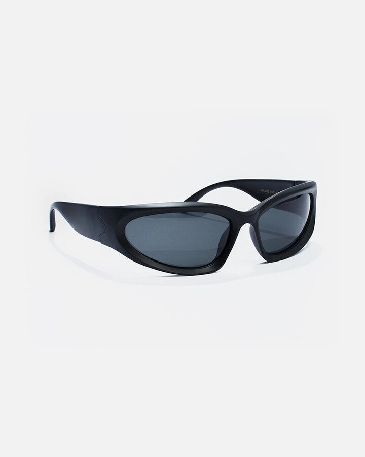 SSS REALISM AURON Y2K SUNGLASSES BLACK
