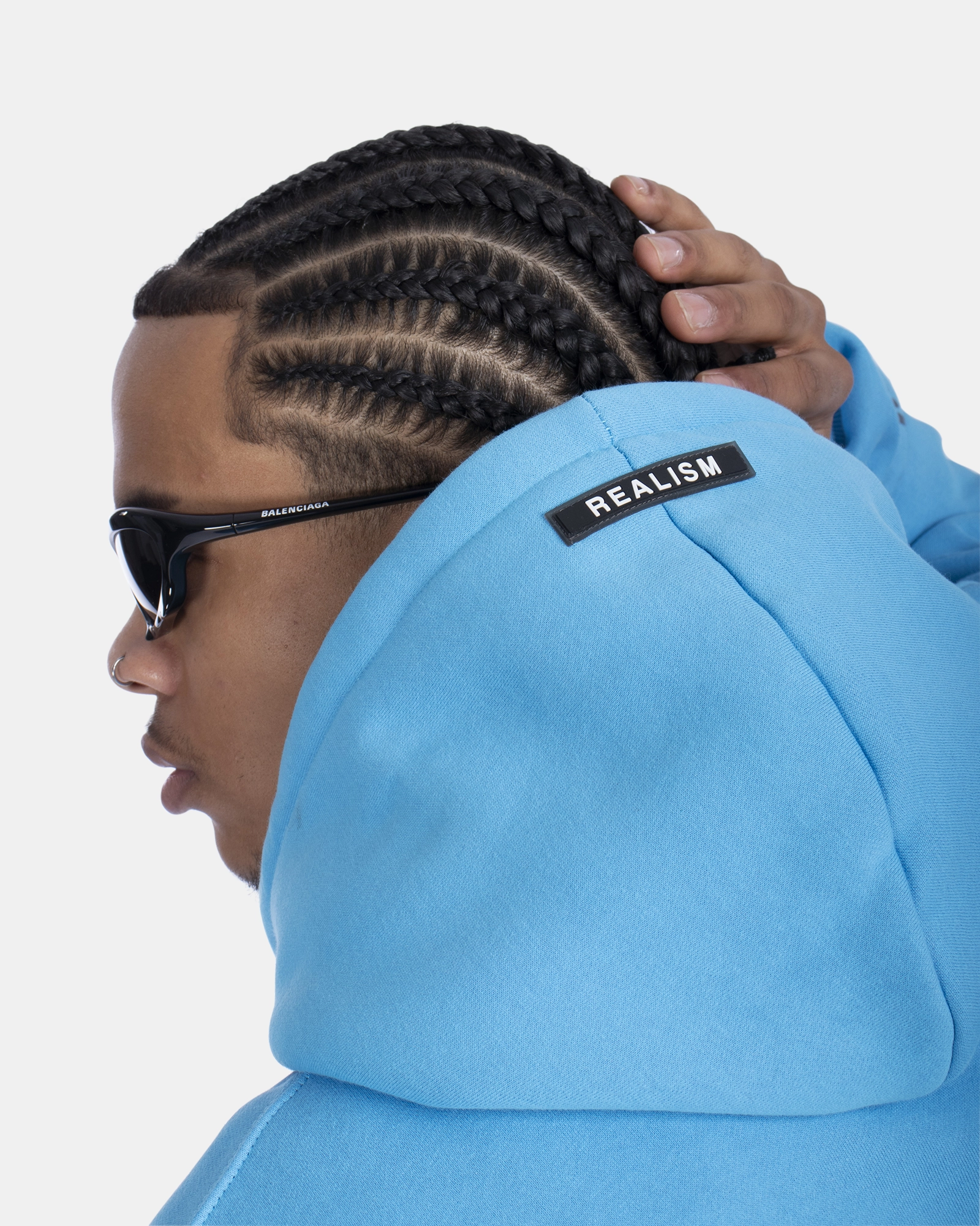 SSS REALISM COURT BOXY HOODIE UNC