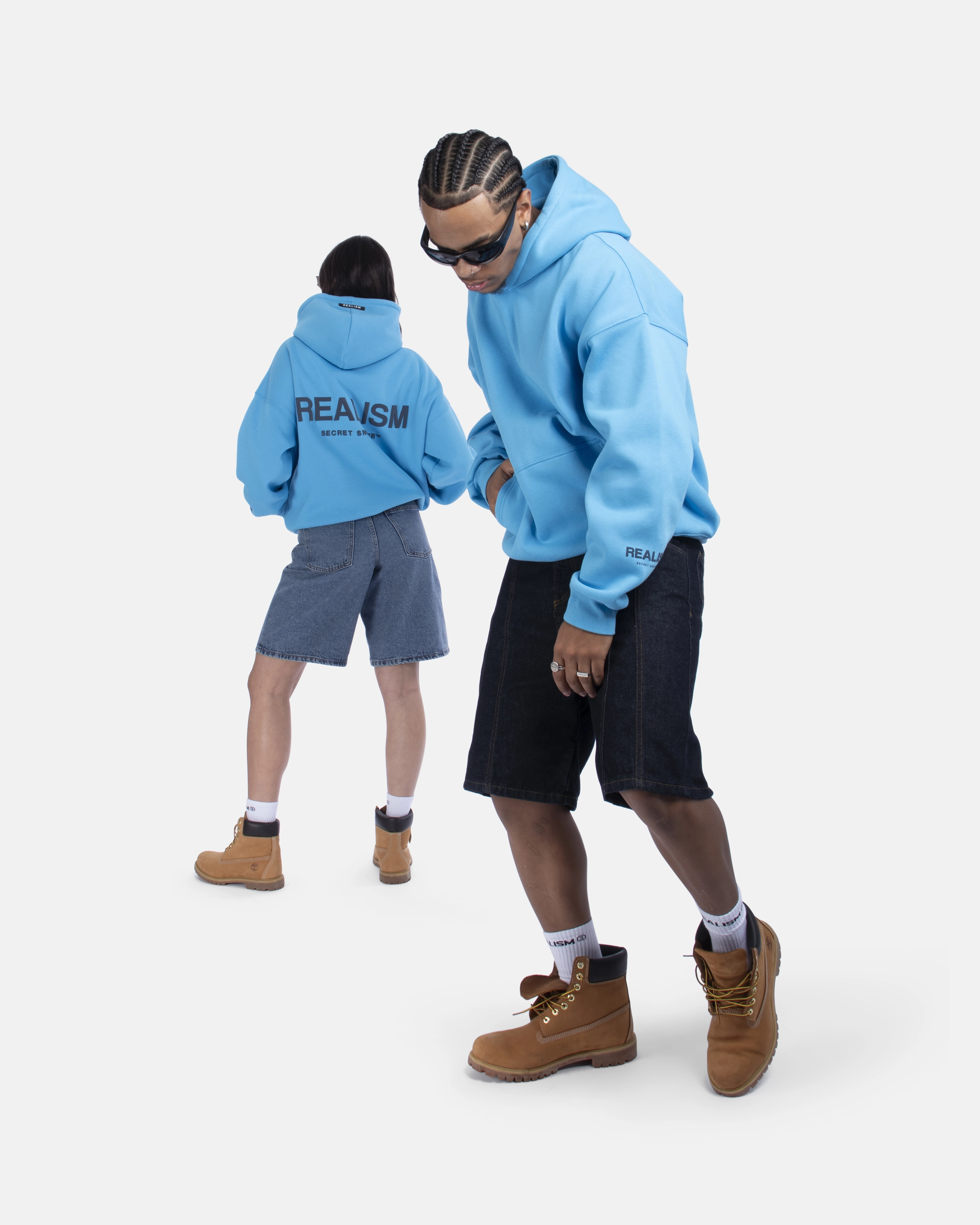 SSS REALISM COURT BOXY HOODIE UNC