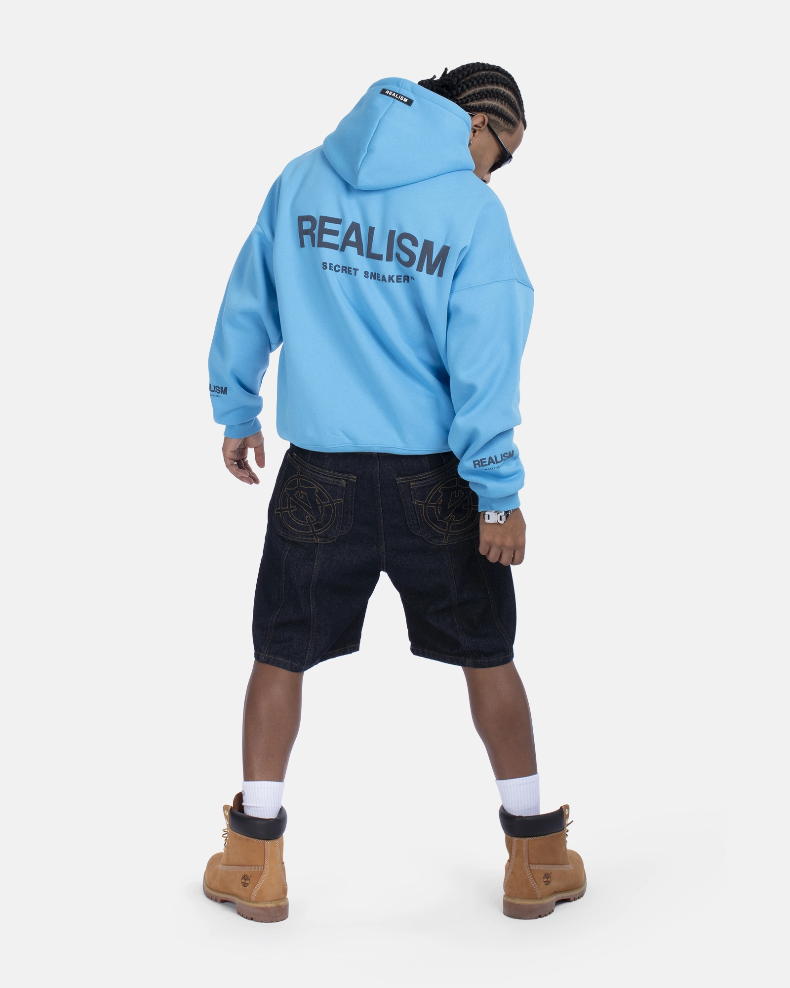 SSS REALISM COURT BOXY HOODIE UNC