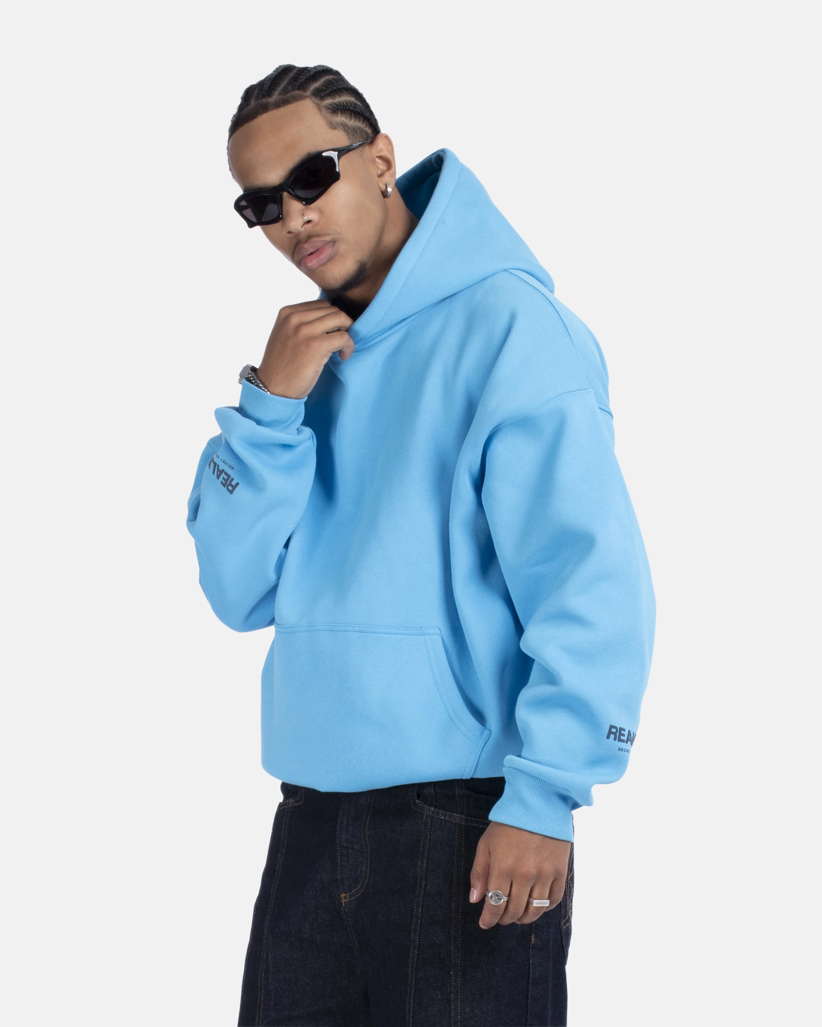 SSS REALISM COURT BOXY HOODIE UNC