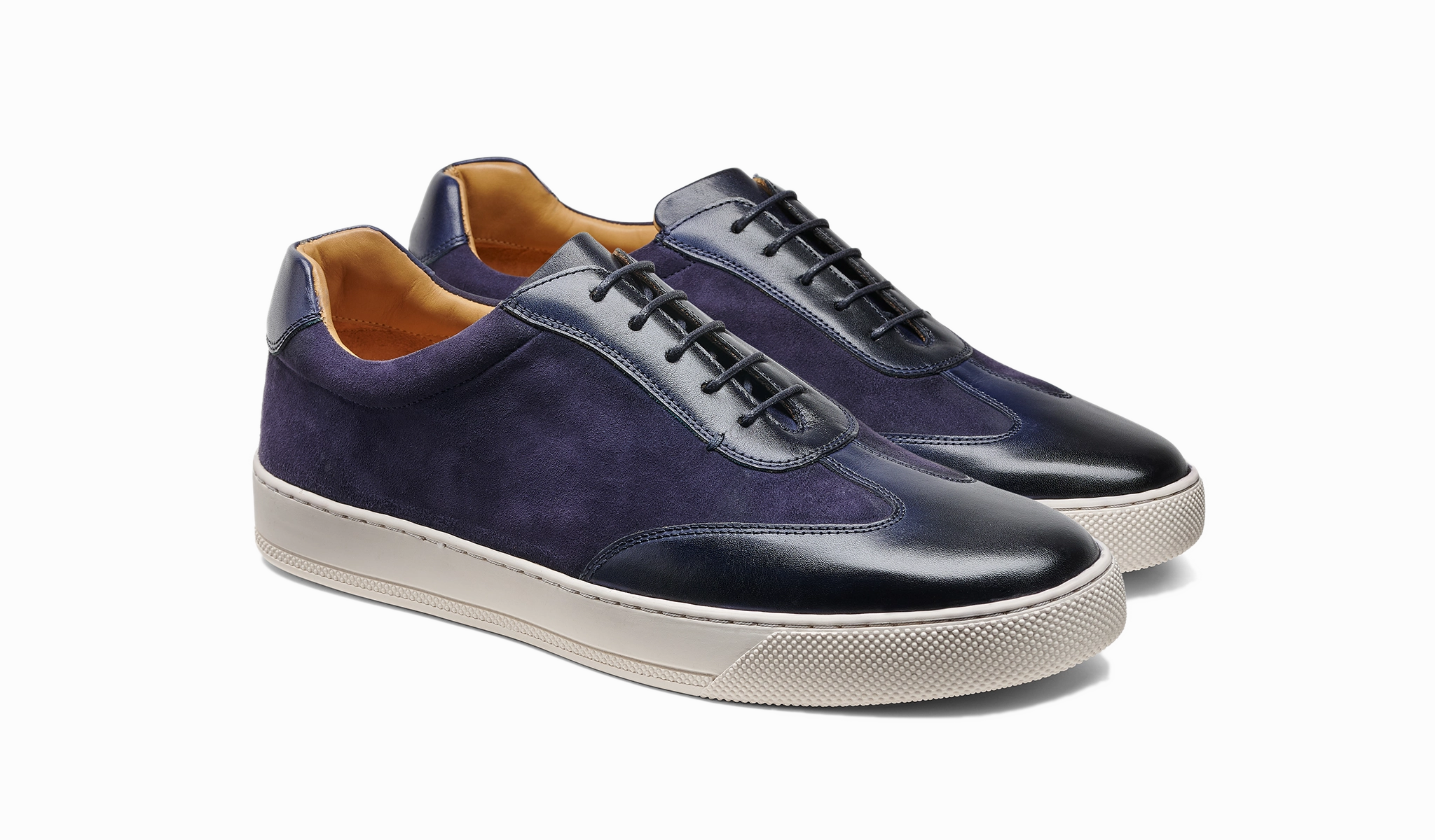 Stig - Navy Suede Calf