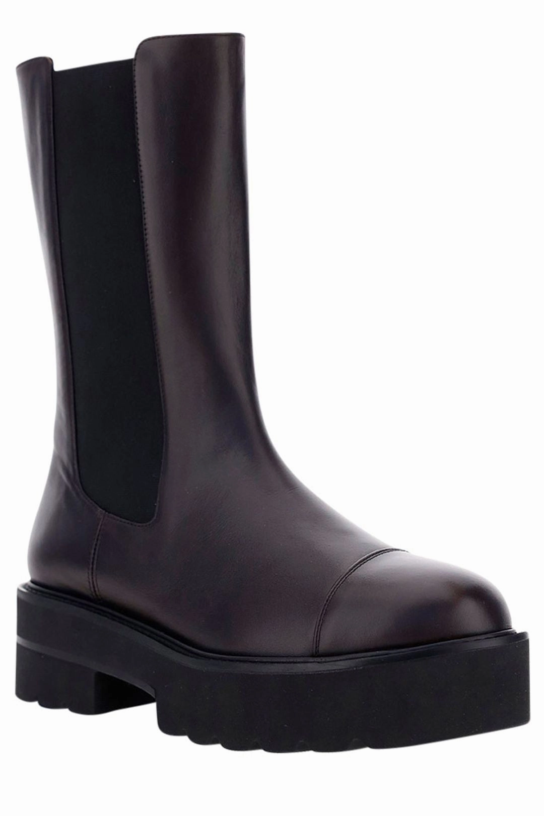Stuart Weitzman Mid Block Heel Chelsea Boots