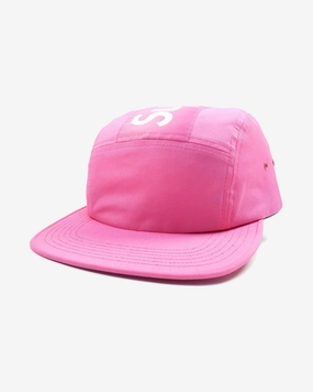 SUPREME FW16 TOP STRIPE CAMP CAP PINK