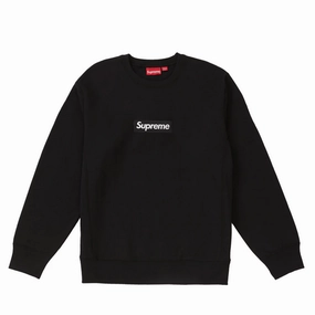 SUPREME FW18 BLACK BOX LOGO CREWNECK (NEW) -