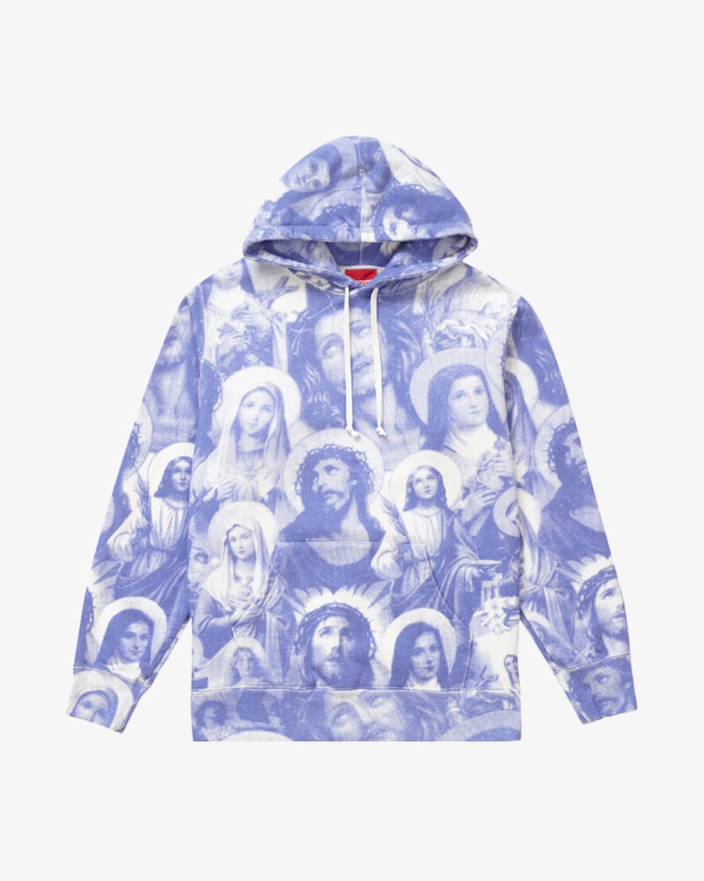 SUPREME FW18 MARY AND JESUS PURPLE HOODIE (NEW)