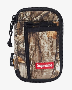 SUPREME FW19 SMALL ZIP POUCH CAMO
