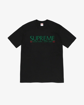 SUPREME FW20 NUOVA YORK TEE BLACK -