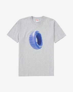 SUPREME FW20 TYRE TEE HEATHER GREY