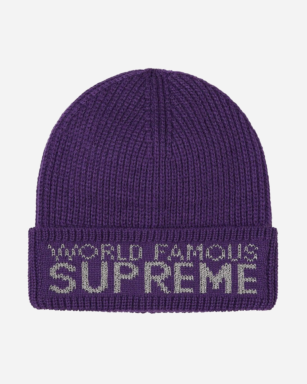 SUPREME FW20 WORLD FAMOUS BEANIE PURPLE