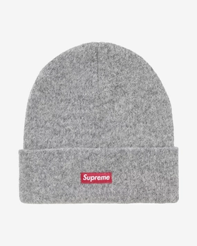 SUPREME FW24 MOHAIR BEANIE HEATHER GREY