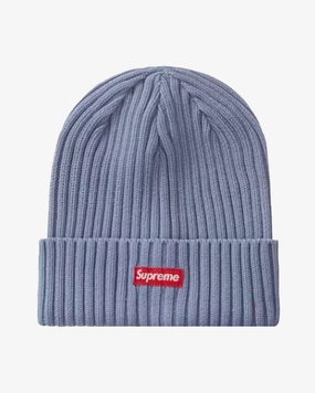 SUPREME OVERDYED BEANIE SLATE SS23