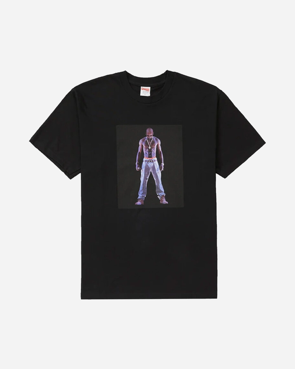 SUPREME SS20 TUPAC HOLOGRAM TEE BLACK