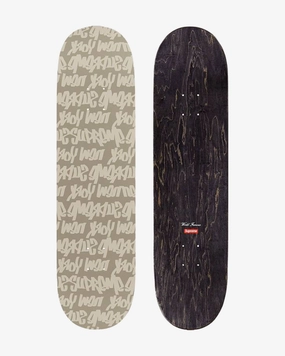 SUPREME SS22 FAT TIP SKATEBOARD DECK TAN (NEW)