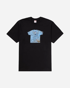 SUPREME SS24 30TH ANNIVERSARY FIRST TEE BLACK