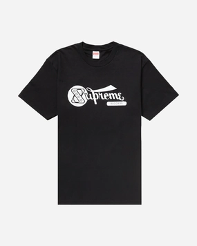 SUPREME SS24 RECORDS TEE BLACK MEDIUM