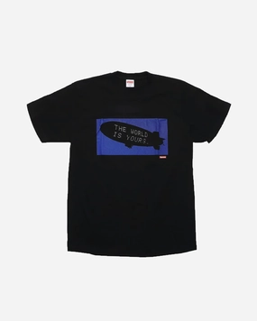 SUPREME X SCARFACE BLIMP BLACK TEE -