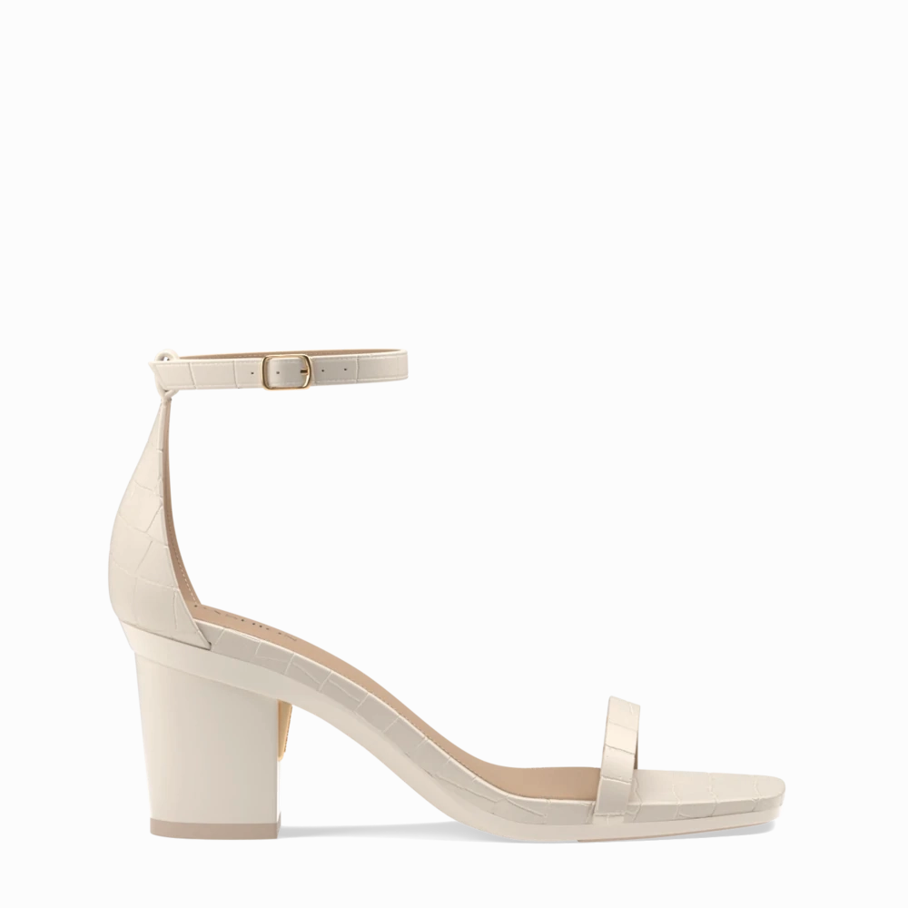 The Gigi - Ivory Crocodile 3 Block