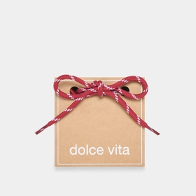 TICK MARK CORD LACE BURGUNDY MULTI