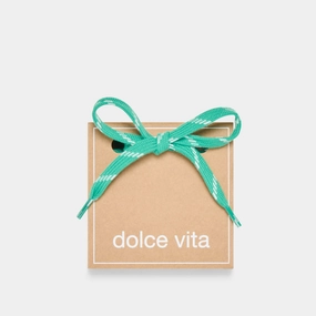 TICK MARK CORD LACE GREEN MULTI
