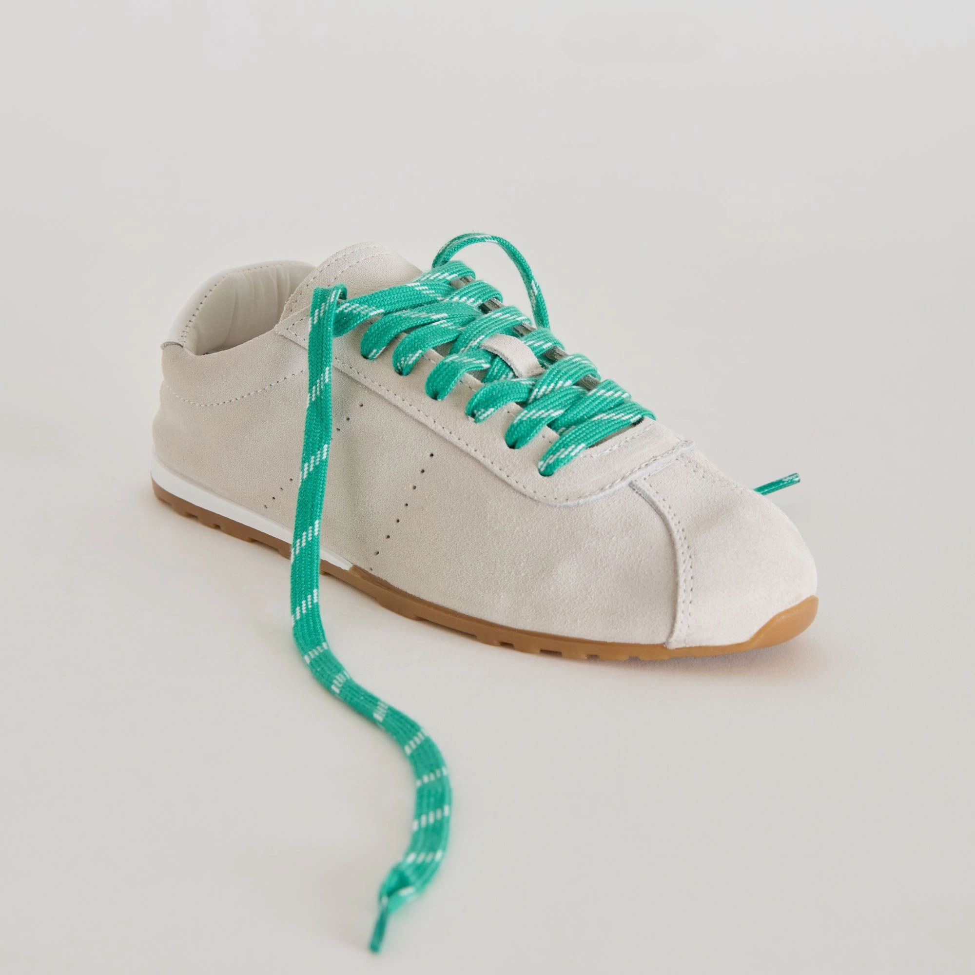 TICK MARK CORD LACE GREEN MULTI