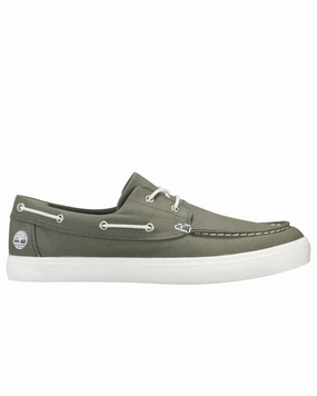Timberland Union Wharf Boat Shoe (dark green)