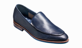 Toledo - Navy Hand Painted