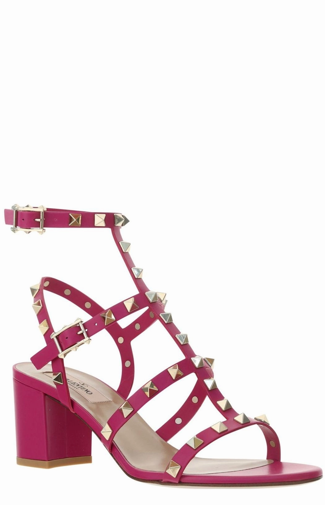 Valentino Garavani Rockstud T-Bar Strap Sandals