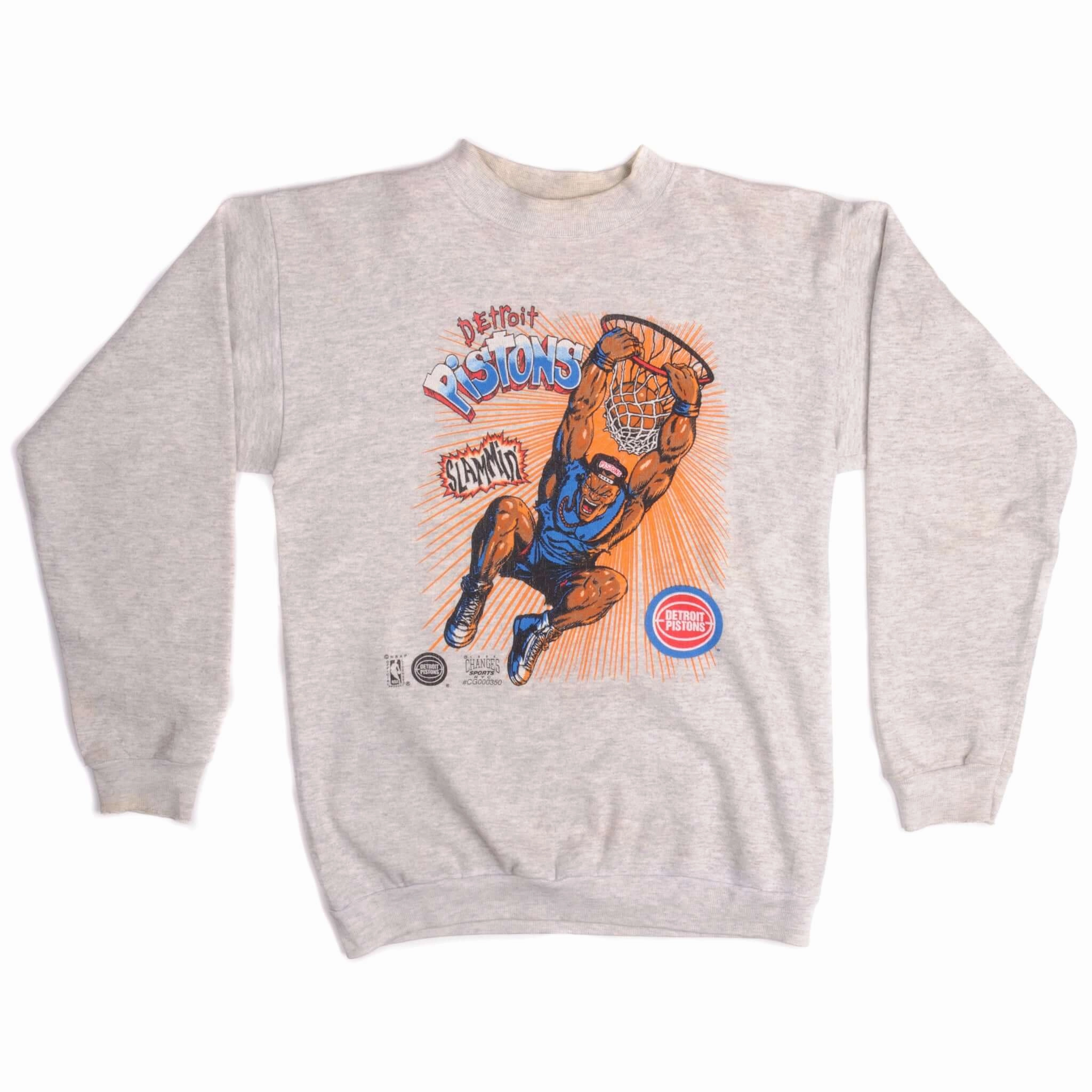 VINTAGE NBA DETROIT PISTONS SWEATSHIRT 1994 SIZE SMALL