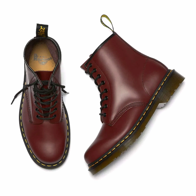 Women's 1460 Cherry Red Smooth