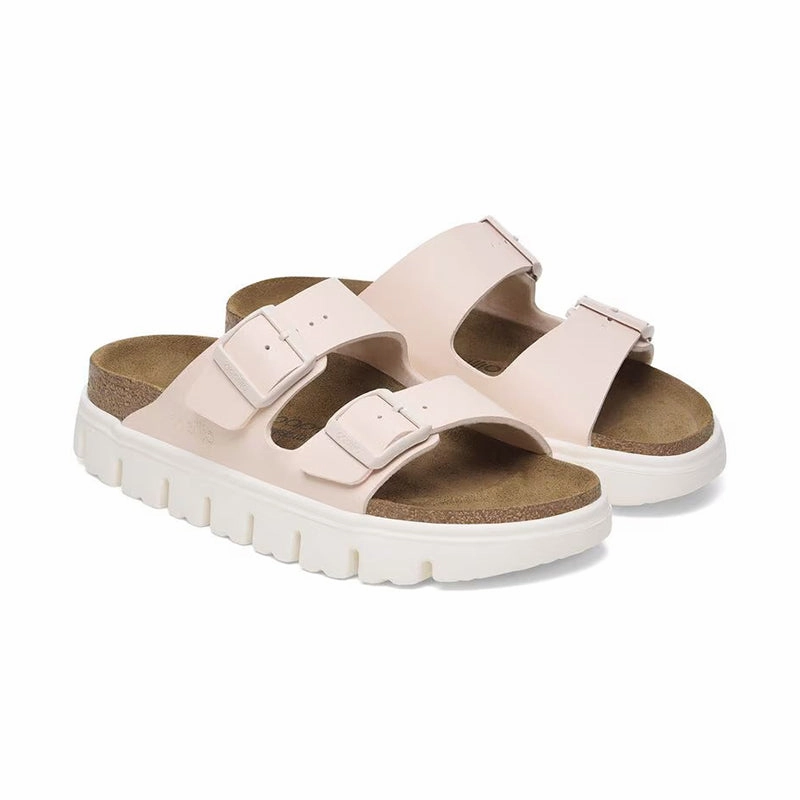 Women's Arizona Chunky Narrow Light Rose Birko-Flor