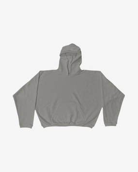 YEEZY HD-01 NO PRINT DARK GREY HOODIE